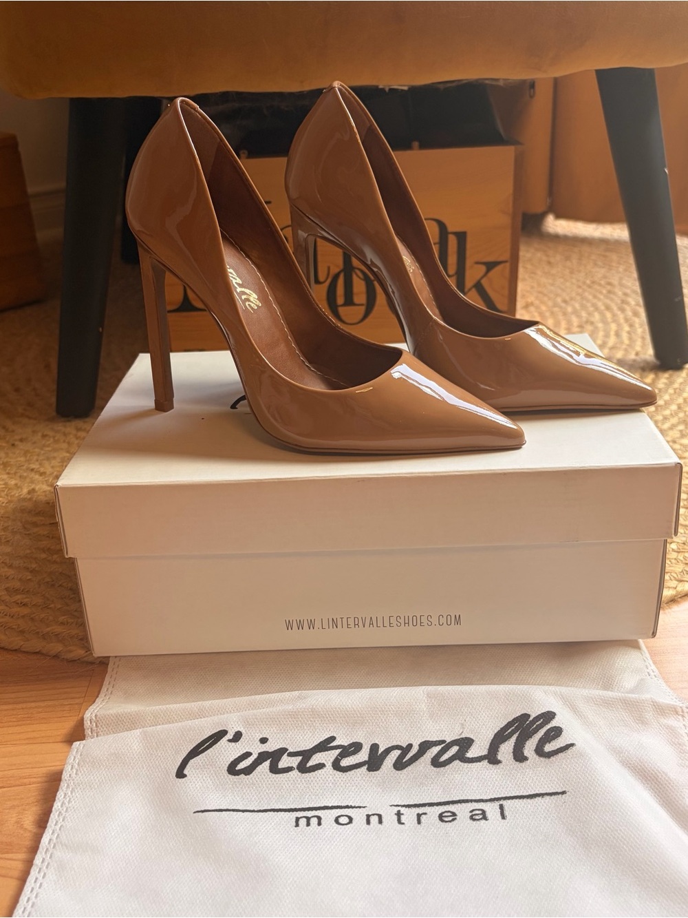 L’intervalle patent heels 🧡